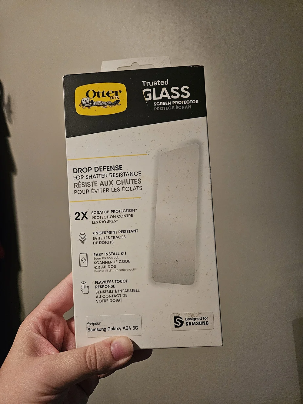 Otter Box Samsung Glass Screen Protector